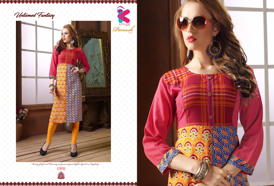Panash Vol-2 Kersom Printed Straight Kurta Manufacturer Panash Vol-2 Kersom Printed Straight Kurta Manufacturer